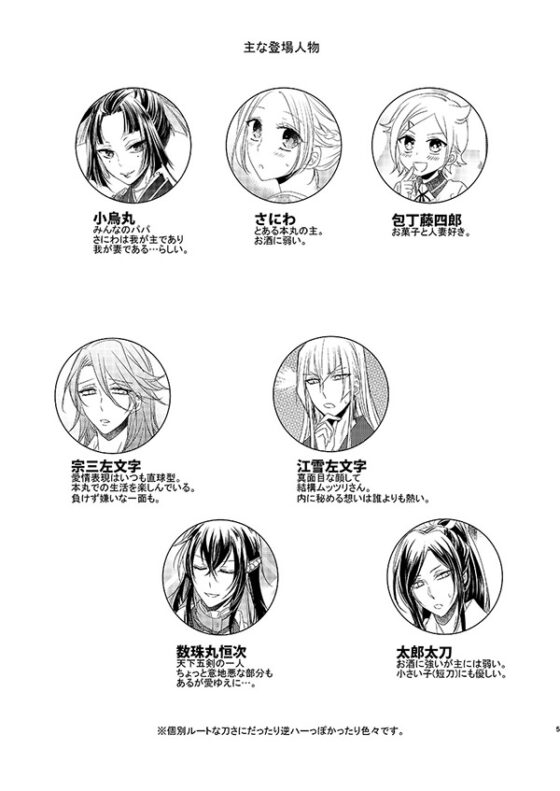 とある本丸の日常 [藤と桃] | DLsite 同人