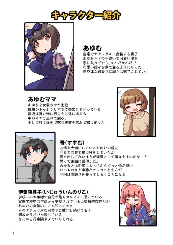 自宅でナチュラルに女装する男子5 [安全地帯] | DLsite 同人