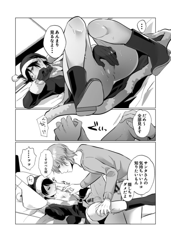 仕事で荒んでるサンタさんを癒してあげたかったはずなんだけど・・・ [ユーノオクツキ] | DLsite がるまに
