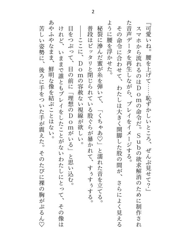 年下御曹司Domに深入りしたくなくて「プレイで処女喪失は嫌」と言ったらアナル調教&恋人のよしよしご褒美おまんこ挿入で陥落させられちゃいました【Dom/Subユニバース】 [さみどり] | DLsite がるまに