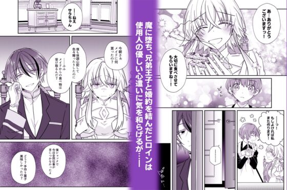 寵愛系ヤンデレ兄弟王子は甘々調教で完堕ち花嫁を作り上げたい [はとペア] | DLsite がるまに