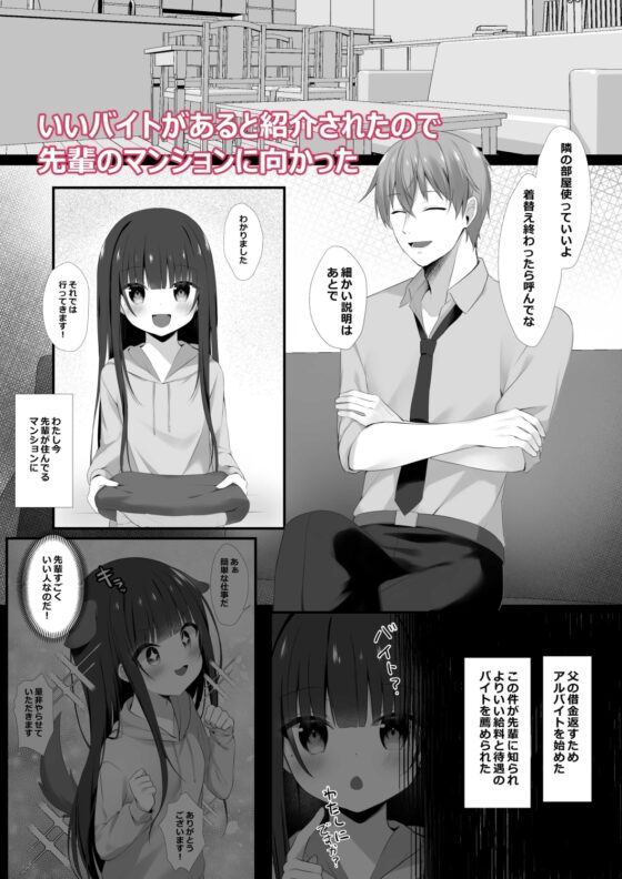 ドSでヤンデレな先輩に狙われて食べられた [やみうさ] | DLsite がるまに