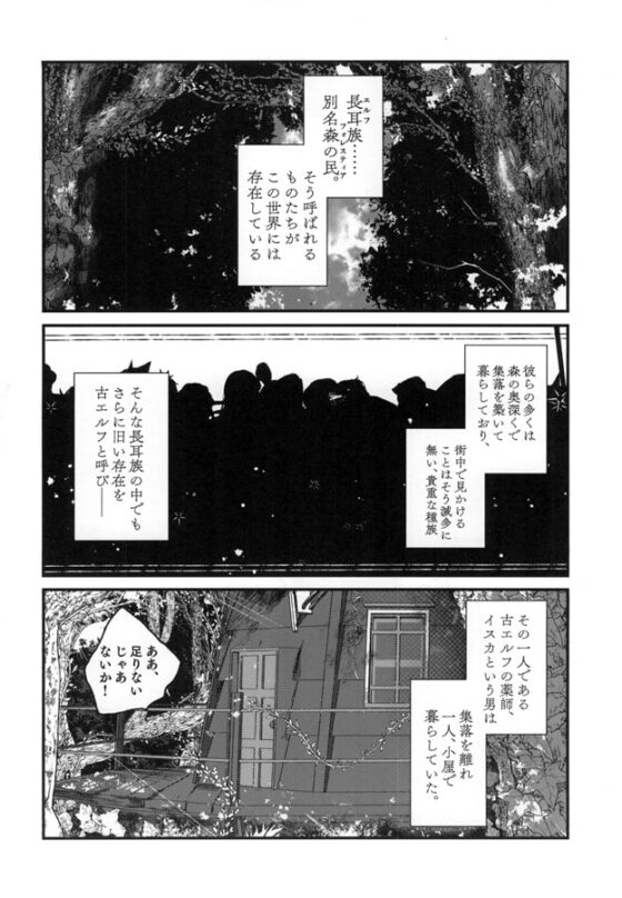 薬師エルフ♂が都合の良い性転換触手と出会ったことで人生大成功する本 [SOTOKARASATTO.] | DLsite 同人 - R18