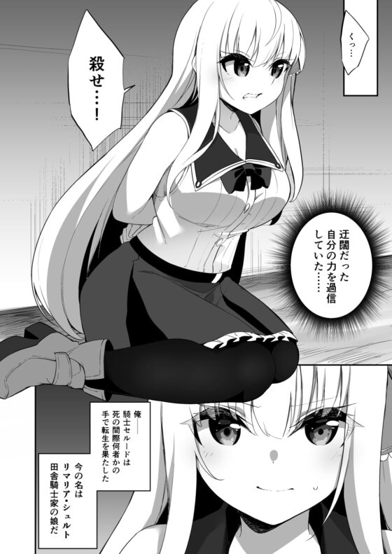 TS転生騎士とある貴族の〝約束〟 [すらいむのかんむり] | DLsite 同人 - R18