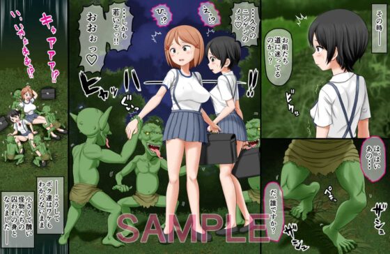 異怪嫁入奇譚～学校帰りに異界に迷い込んで怪物たちに色々されちゃった姉妹の話～ [AIM] | DLsite 同人 - R18