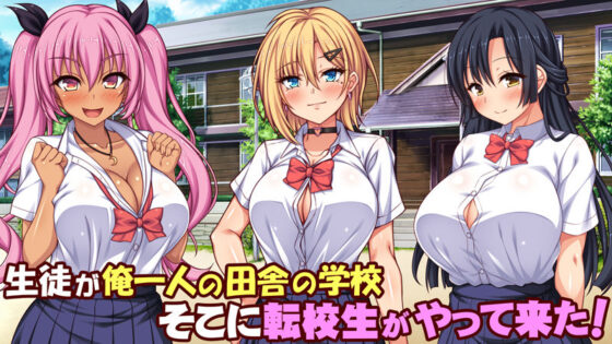 転校生は問題ビッチ 〜都会ギャルとド田舎童貞〜(ミミズサウザンド) - FANZA同人