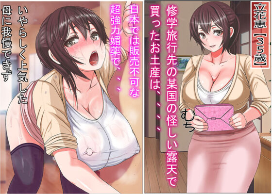 母に渡した修学旅行土産が日本では販売禁止の強力精力剤入りチョコだった件(崖っぷち工房) - FANZA同人