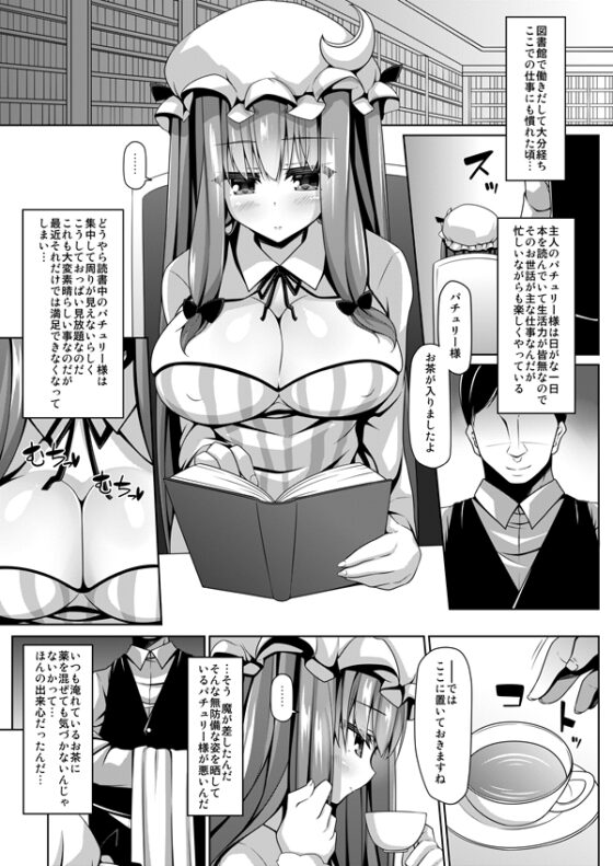 寝ているパチュリーには何をしてもよい [Right away] | DLsite 同人 - R18