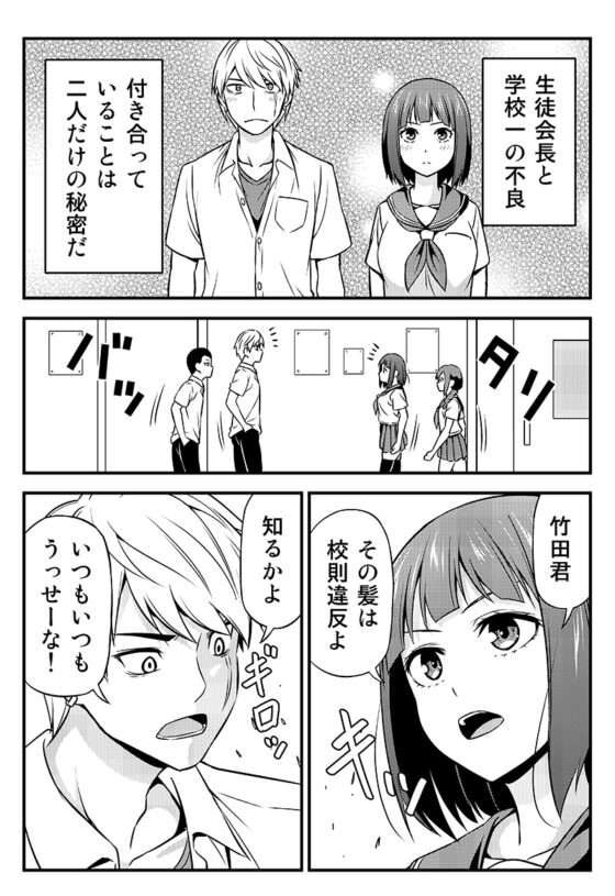 付き合ってることを秘密にしてる生徒会長と不良の話。 [友毒屋] | DLsite 同人 - R18