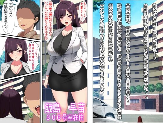 家賃を身体で払う風俗マンションの管理人になった結果 [フリテン堂] | DLsite 同人 - R18