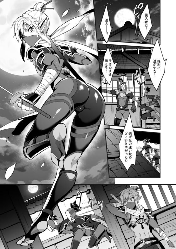 英傑忍者外伝～敗北編～ [もりっとこけ] | DLsite がるまに