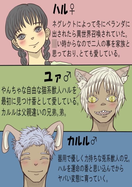 【2】いせとびコン☆異世飛び婚～異世界に飛ばされたら大好きな兄弟が出来ました～ [いば神円] | DLsite がるまに