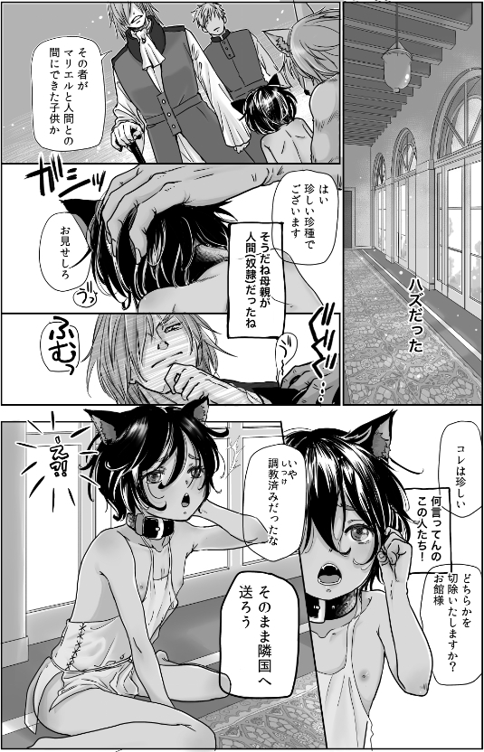 僕、異世界で猫耳性奴隷として隣の国まで旅をしてます。 [やんちゃ倶楽部] | DLsite がるまに