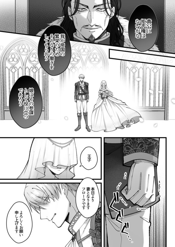 悪役皇女は悲しい恋を忘れない～転生王子と甘く激しく愛され初夜を [YellowPost] | DLsite がるまに