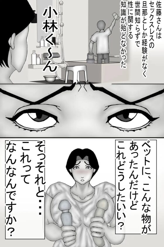 ラブホのバイトで知り合った地味なおばさん(モノクロ版) [ヘキソキナーゼ] | DLsite 同人 - R18