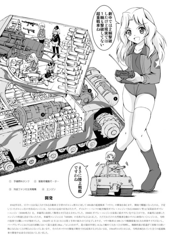 超重戦車マウスとIII号戦車 [オペレーション・ボックス] | DLsite 同人