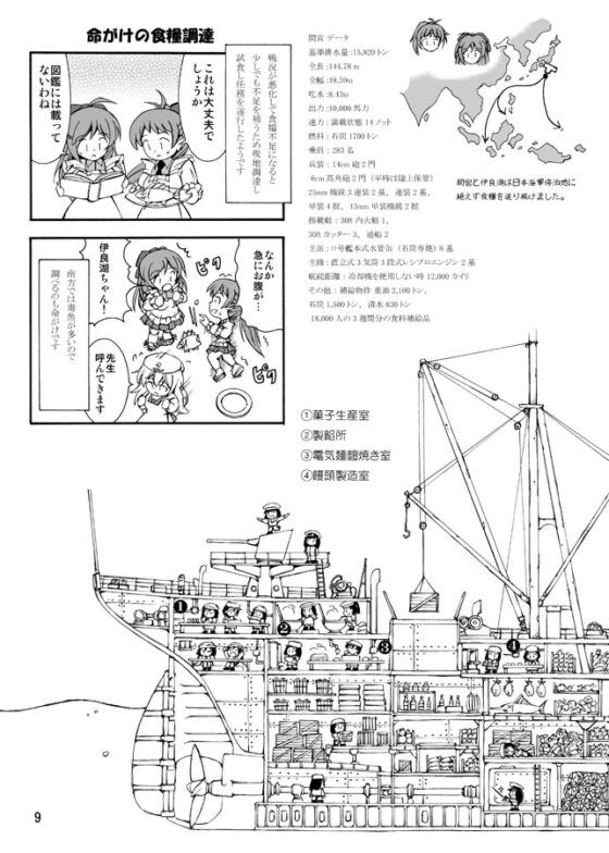 お試し用・給糧艦の乙女たち [オペレーション・ボックス] | DLsite 同人