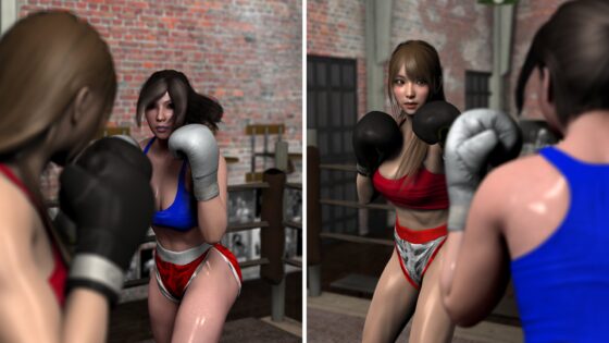 Boxing: Emi VS Qiuyue Part 1 [VariedCombat] | DLsite 同人