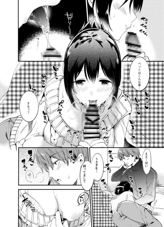 うさぎ日和～まったり日常恋人たちのえっち短編集～ [でぃえすおー] | DLsite がるまに