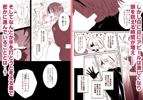 溺愛系ヤンデレ兄弟王子は愛しの神官を魔族堕ちさせたい [はとペア] | DLsite がるまに