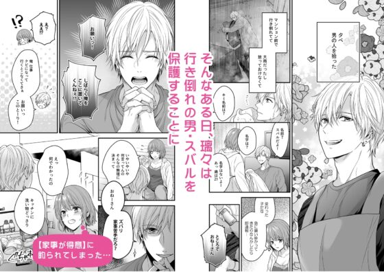 やたらと顔が良い年下のヒモを拾いました [氷ウインナー] | DLsite がるまに