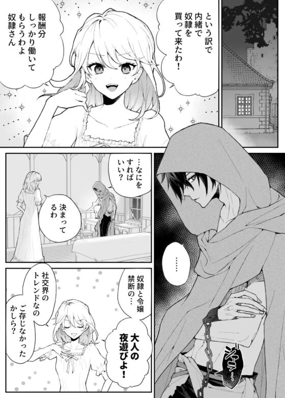 日常に退屈したお嬢様は奴隷を買うことにしました [ねるじかん] | DLsite がるまに