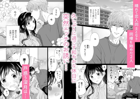 同棲している彼氏が優しくグイグイ迫ってきます [ももみつ堂] | DLsite がるまに