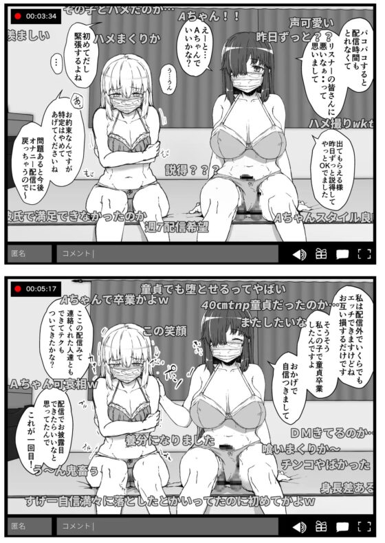ふた娘に悪戯しちゃいけません -ハメ撮り配信編- [Contamination] | DLsite 同人 - R18