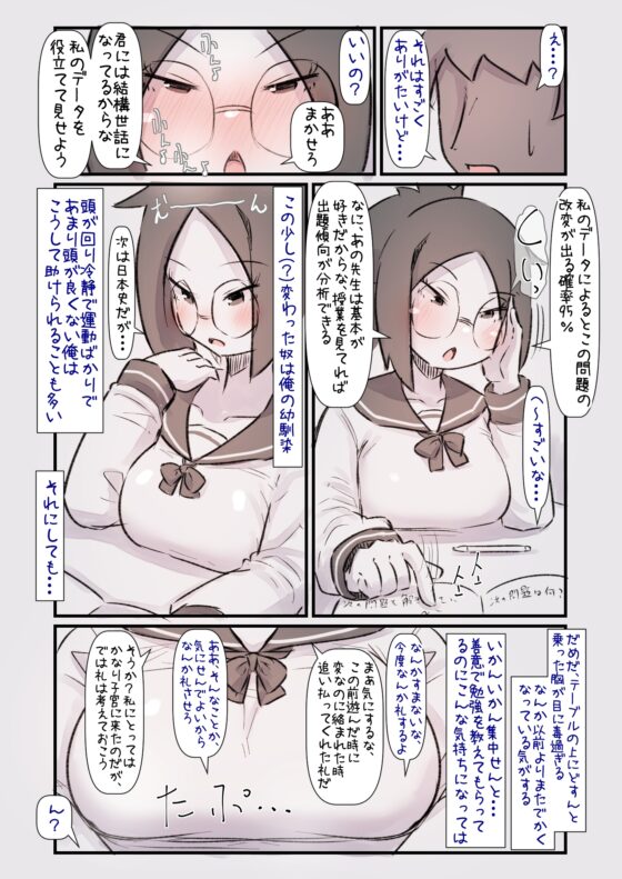 データキャラちゃんはクールでむっつり [安穏庵] | DLsite 同人 - R18