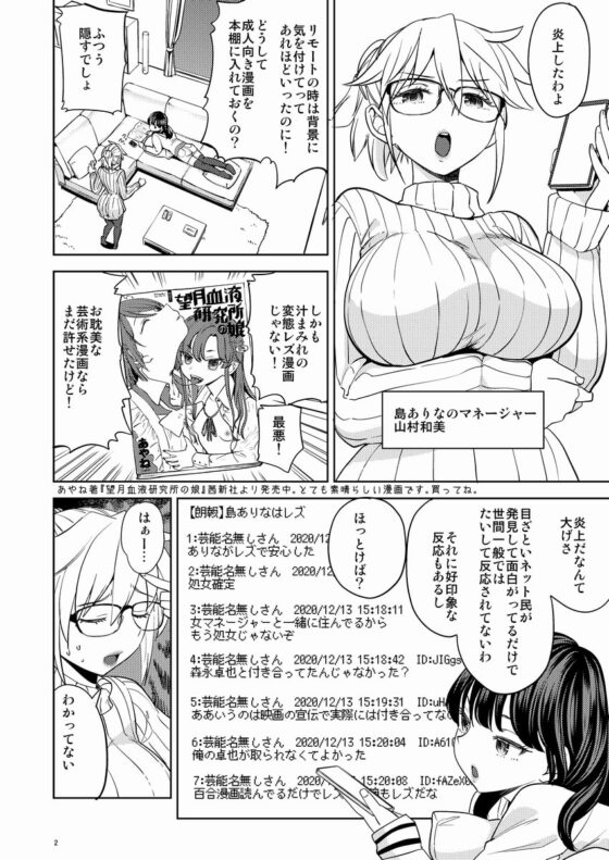 女優ありなと和美マネ [ネダオレ] | DLsite 同人 - R18