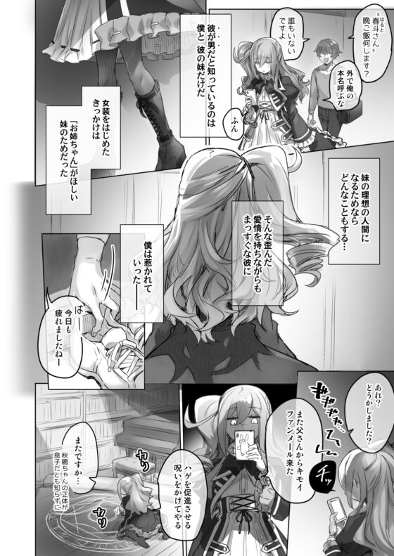 女装配信主はお姉ちゃんになりたい。 [わくわく養豚所。] | DLsite 同人 - R18
