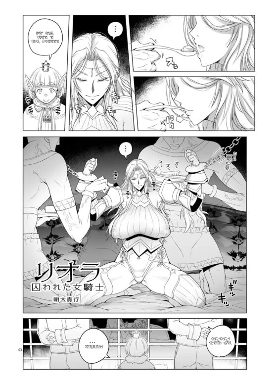 リオラ 囚われた女騎士 [朝木blog出張所] | DLsite 同人 - R18