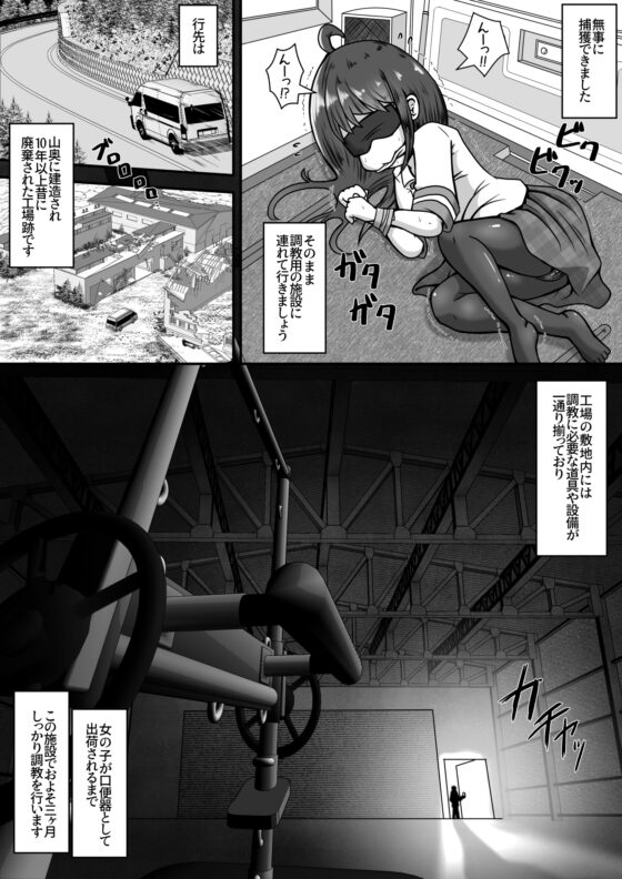 下校中の女の子を拉致して口便器に調教するお話 [えちえち大福] | DLsite 同人 - R18