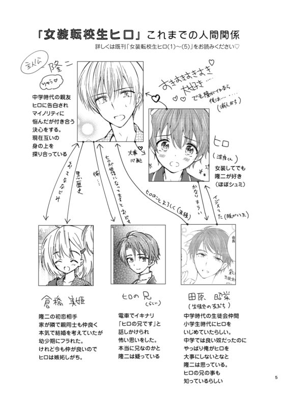 女装転校生ヒロ(6) [落童] | DLsite がるまに
