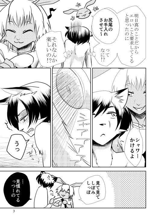 しっぽのおていれ [祝いの千両箱] | DLsite がるまに