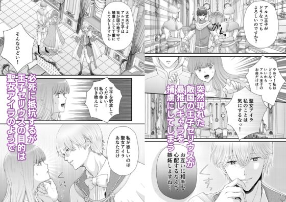 囚われの聖女は敵国の王子に狂愛される [うどんこ組] | DLsite がるまに