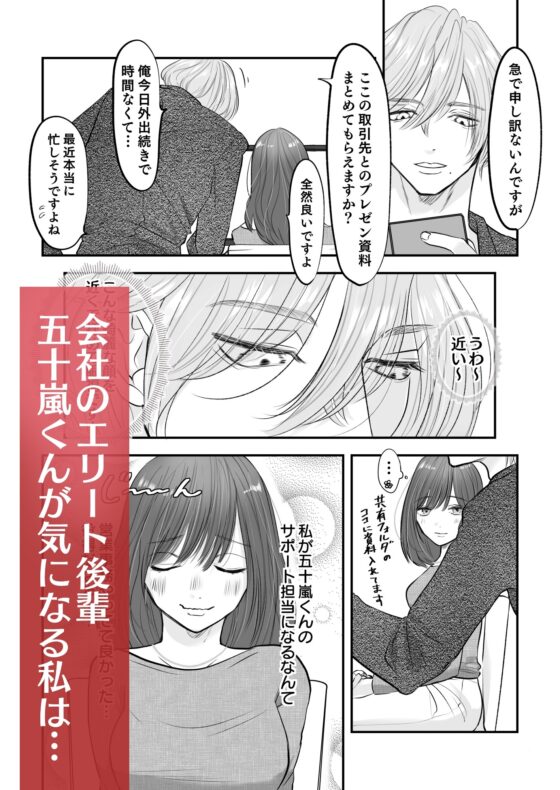 エリート後輩五十嵐くんと私のえっちなヒメゴト [ぎらりずむ] | DLsite がるまに