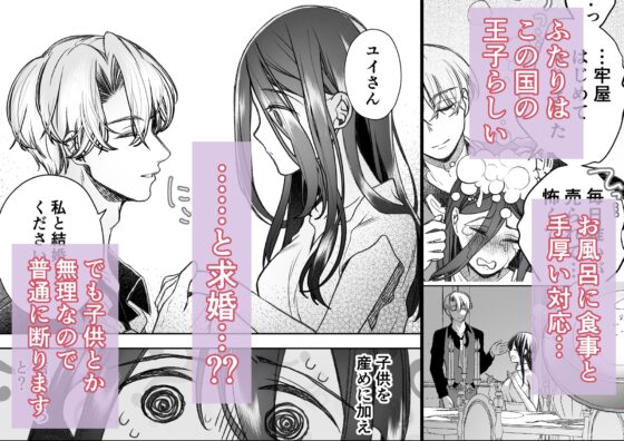 帰りたい救国の乙女と帰したくないふたりの王子<前編> [ヤシの木陰で猫とお昼寝] | DLsite がるまに