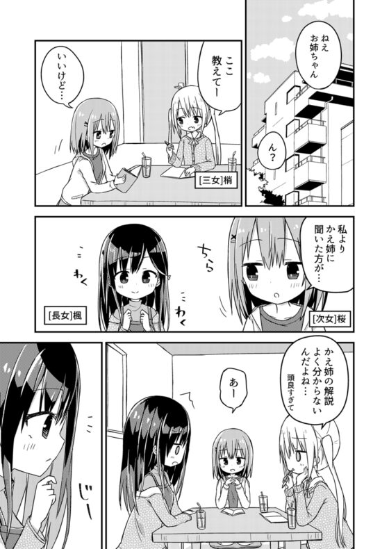 三姉妹の真ん中(2) [空色の音] | DLsite 同人