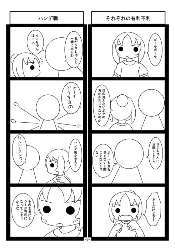 見えないソラと聞こえないウミゴールボール編 [旅するアニフォト] | DLsite 同人