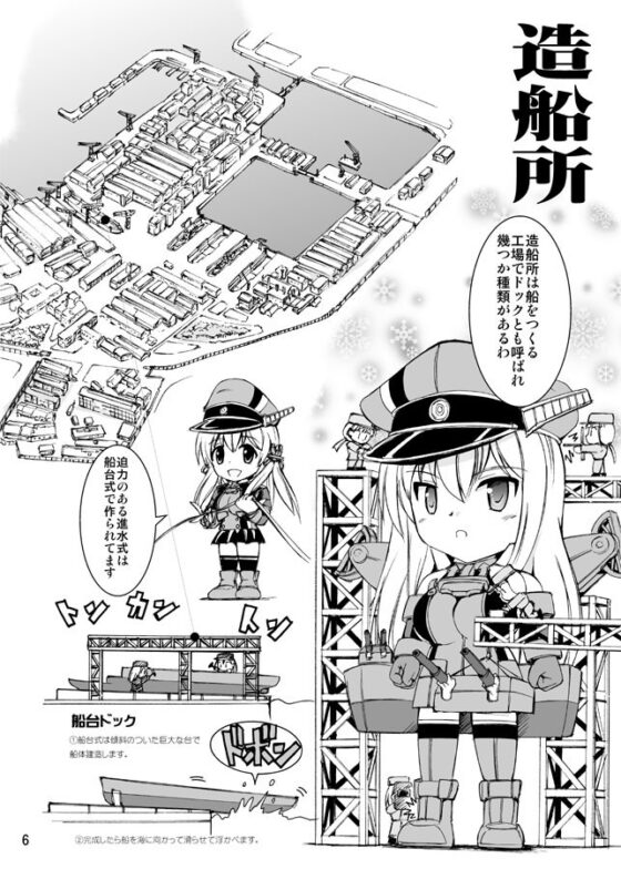 軍艦のつくり方・前編 (戦艦ビスマルク・船体建造編) [オペレーション・ボックス] | DLsite 同人