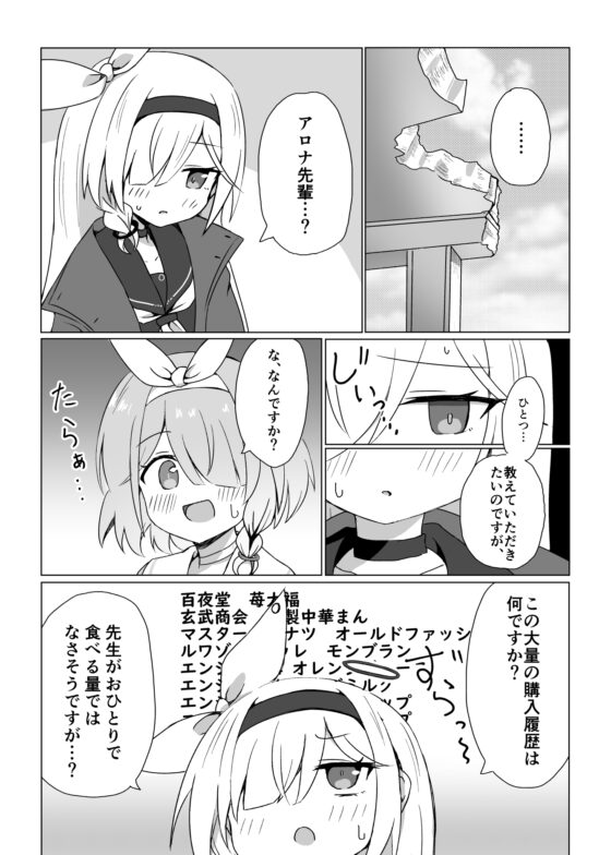 アロナの隠し事 [雪解けハチノス] | DLsite 同人