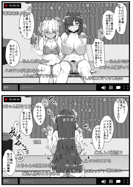 ふた娘に悪戯しちゃいけません -ハメ撮り配信編- [Contamination] | DLsite 同人 - R18