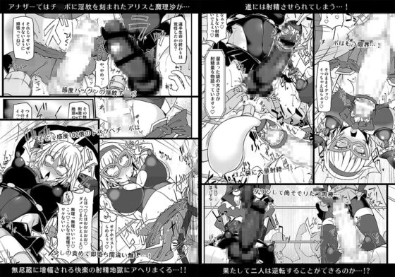 幻想郷フタナリチ○ポレスリング9 アリス&魔理沙VSにとり&雛 [Stapspats] | DLsite 同人 - R18
