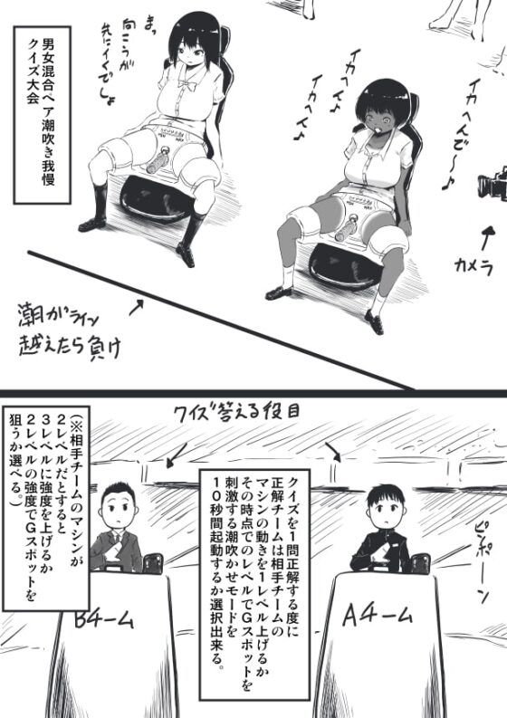 潮吹かないクイズ大会トーナメント男女混合ペア [えろいむらラボ] | DLsite 同人 - R18