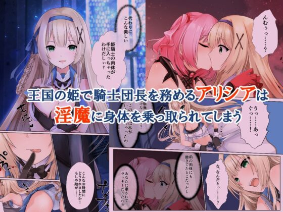 フェードイン・サキュバス ―サキュバスに身体を乗っ取られ弄ばれる姫騎士物語―(聖華快楽書店) - FANZA同人