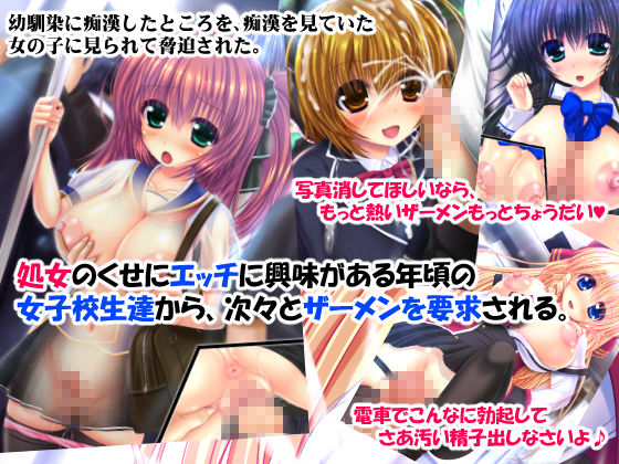 電車で処女ビッチに搾られた(鮫野ソフトクリーム) - FANZA同人