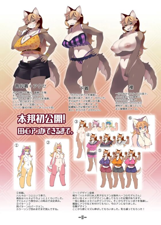 ハルキの最大の敵は理性。設定資料集 [トキノコギリ] | DLsite 同人 - R18