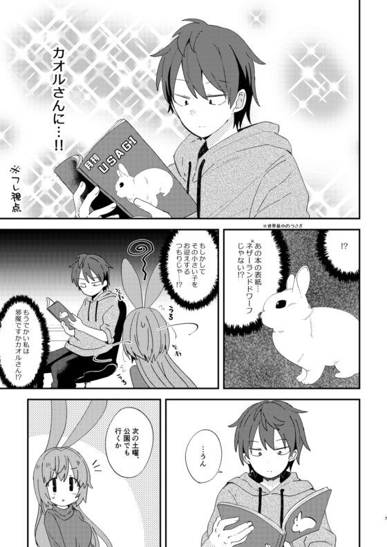 返品うさぎ-はじめてのうさんぽ編- [とこのま] | DLsite 同人