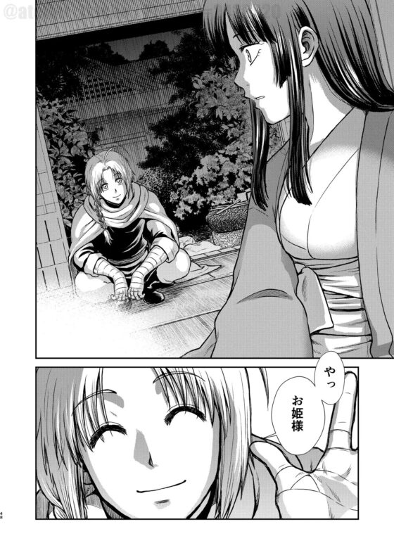 のぼる月夜の邂逅、ふたりで。 [atelier Bucha] | DLsite がるまに